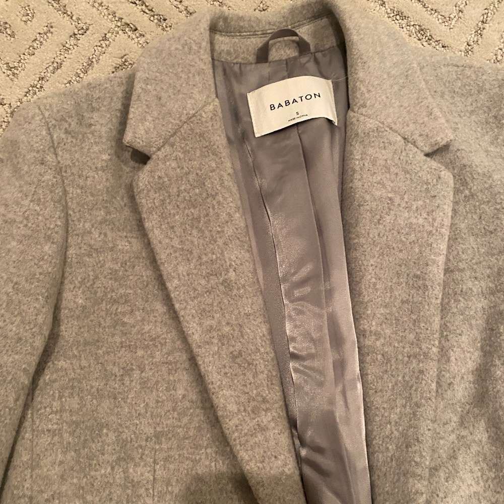 Babaton cashmere and wool coat - Picture 2 of 3